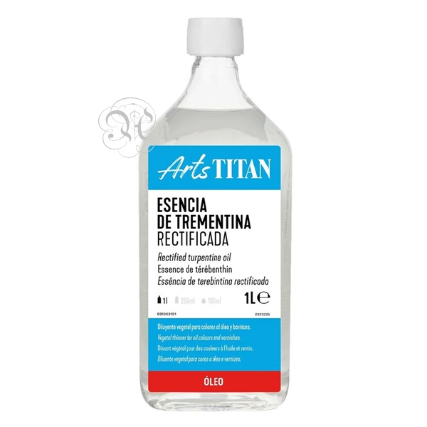 Esencia trementina rectificada titan 1L.