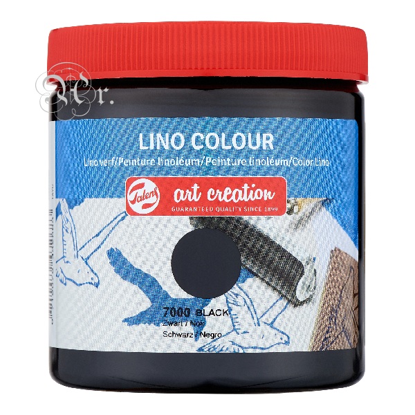Tinta Linoleo Talens 250 Ml. Negro