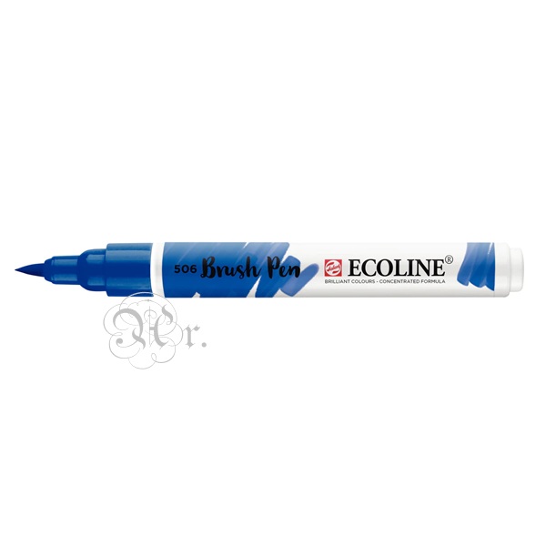 Ecoline Brush Pen 506 Azul Ultramar Oscuro