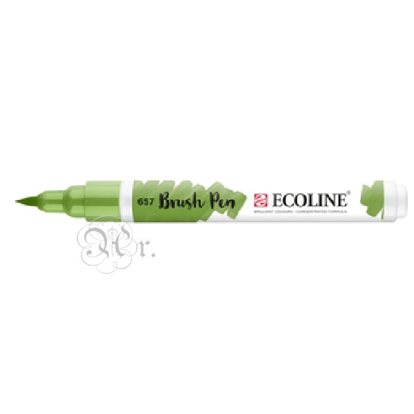 Ecoline Brush Pen 657 Verde Bronce