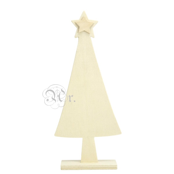 Arbol Navidad Madera 22.5*10*5 Cm.