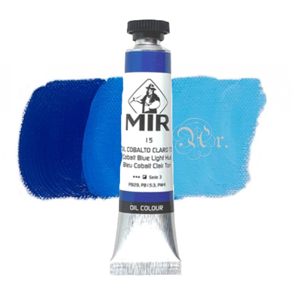 Oleo MIR 15 Azul Cobalto Claro Tono 20 ml