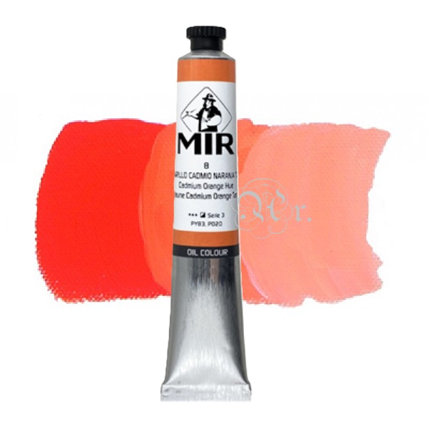 Oleo MIR 8 Amarillo Cadmio Naranja Tono 60 ml