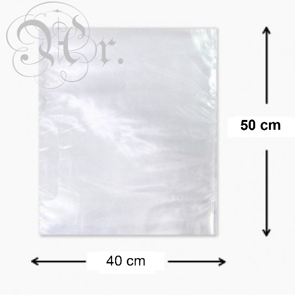 Bolsa Transparente 40*50 Cm. 250 U.