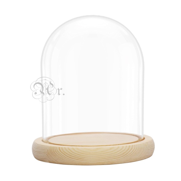 Cupula Cristal 12*20 Cm.