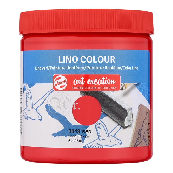 Tinta Linoleo Talens 250 Ml. Rojo