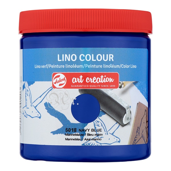 Tinta Linoleo Talens 250 Ml. Azul Marino