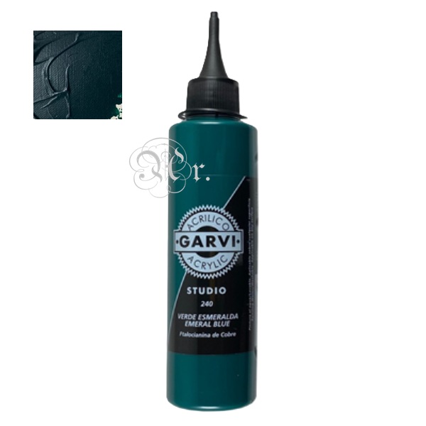 ACRIL.GARVI 200 ml.VERDE ESMERALDA*