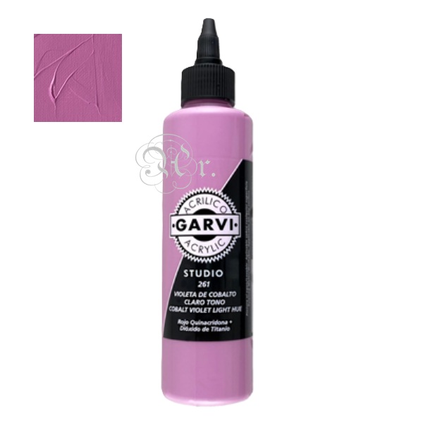 Acrilico Garvi 200 ml. VIOLETA DE COBALTO CLARO TONO