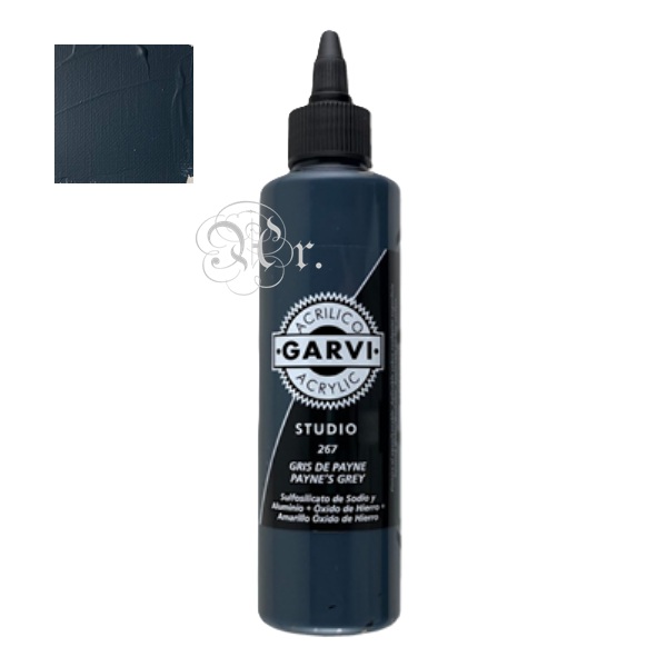 Acrilico Garvi 200 ml. GRIS DE PAYNE