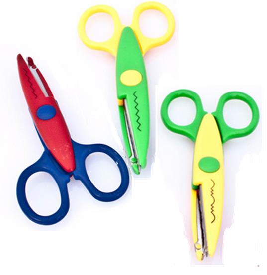 Tijera Zig- Zag Goma Eva