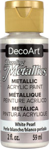 Dazzling Metallics DA117 White Pearl 59 ml
