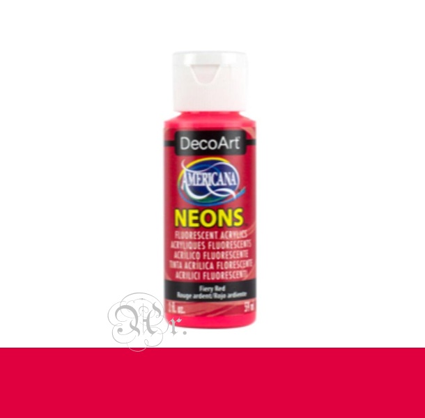 Americana Neons Dhs4 Rojo