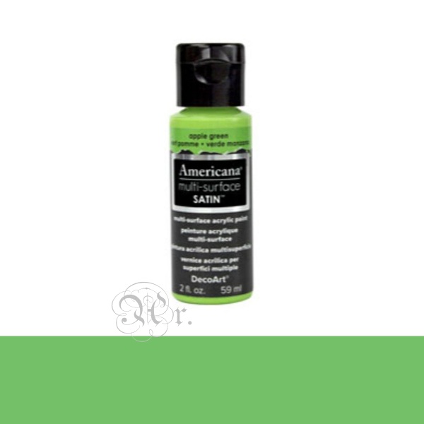 Multi-Surface Satin DA518 Apple Green 59 ml