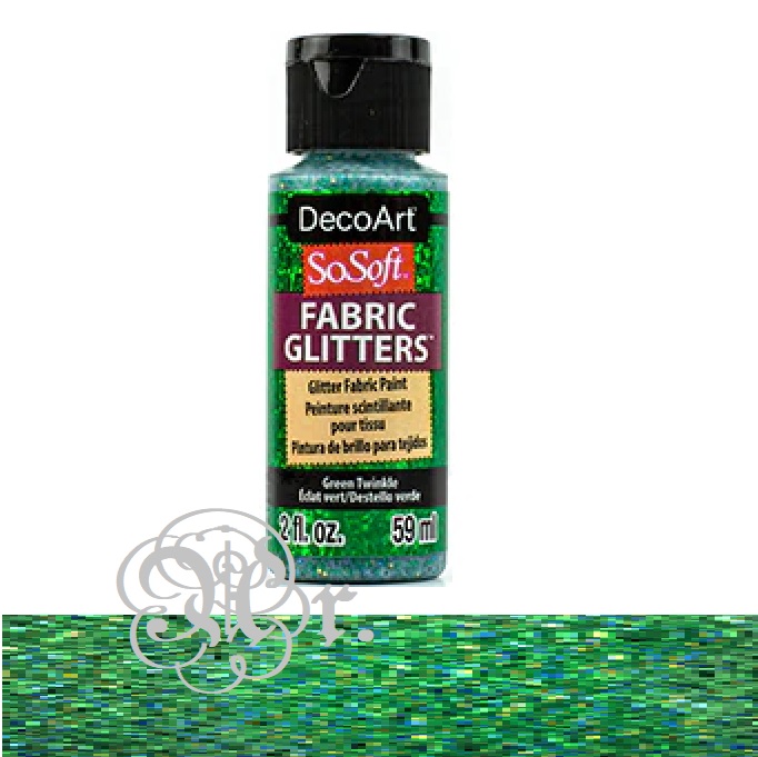So-Soft Glitter 59 Ml. Dssfg10 Verde Twik