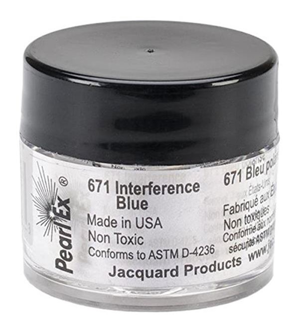 Pigmento Pearl Ex 671 Azul Interf.