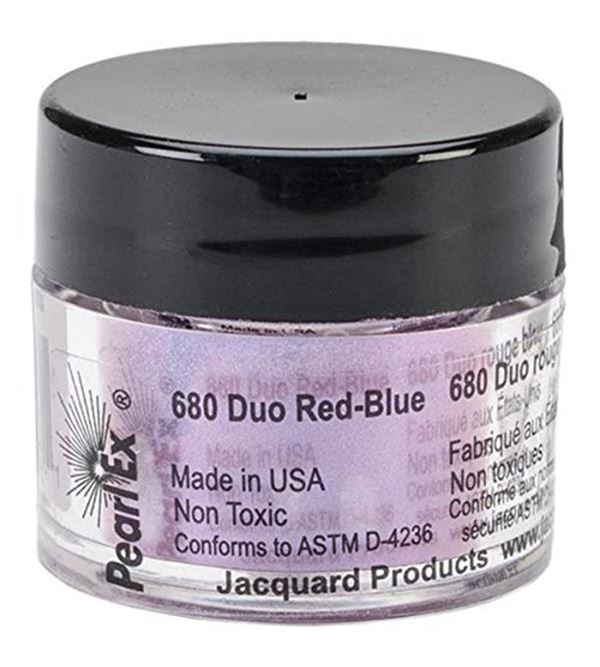 Pigmento Pearl Ex 680 Dúo Rojo-Azul 