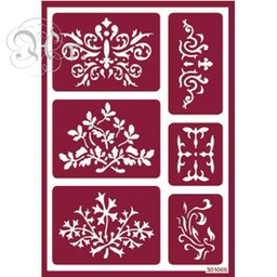 [1823105] Stencil Flex 05 Ornamental III