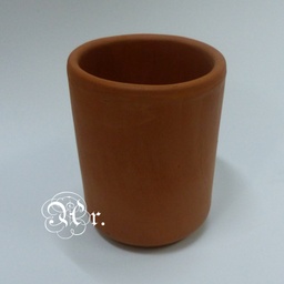 [2009159] Vaso Barro 6.5*8 Cm.