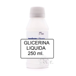 [0951002] Glicerina Liquida 250 Ml.