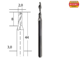 [1023759] Fresa M. Duro 2 Mm. 28759