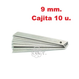 [1024113] Cuchilla Cutter 9 Mm 10 U