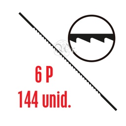 [0602005] Pelos Planos 13 Cm. Nº 6 144 U.