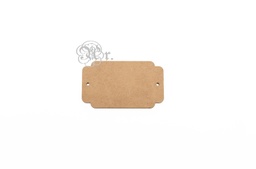 [3103815] Placa Rectangular D.M. 8*4.8*0.3 Cm.