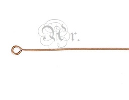 [0808E02100] Aguja Ojal Ø 0.7*50 Mm. 100 U. Oro Antiguo