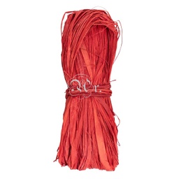 [0707298] Rafia Color Rojo 50 G.