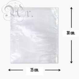 [0211004] Bolsa Transparente 25*30 Cm. 250 U.