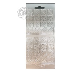 [08961095] Sticker Plata 1095 Cantoneras