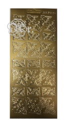 [08971081] Sticker Oro 1500556 Cantoneras