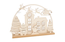 [1113583] Diorama Navidad 4 Niveles 43*8*32.5 Cm.