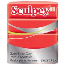 [4101583] Sculpey III 583 Rojo Fuerte