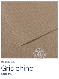 [0216431] Papel Canson Mi-Teintes 431 gris de china