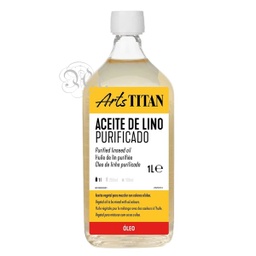 [0323103] Aceite de lino purificado titan 1 L.