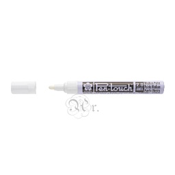 [0205214] Rotulador Sakura Pen-Touch Medio Blanco