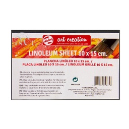 [0834013] Plancha Linoleo 10*15 Cm. Talens