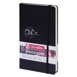 [0224020] SketchBook 80 H. 13*21 Cm. Negro