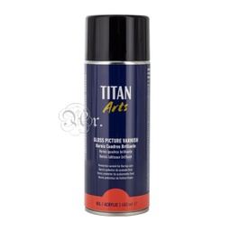 [0323151] Spray Barniz Cuadros Titan 400 ml. Brillo