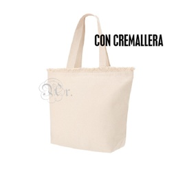 [0841207] Bolsa Flecos Algodon 36*15*46 Cm.