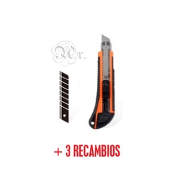 [1024029] Cutter 9 mm. + 3 Recambios
