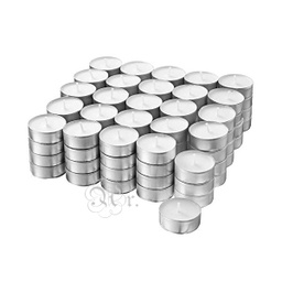 [0871305] Pack 100 Velas De Te Blanca