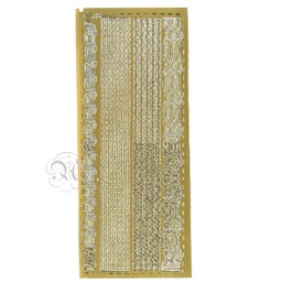 [0897280] Sticker Oro 280 Cenefas
